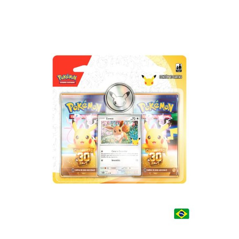 Blister Duplo — Celebração de 30 Anos — Eevee